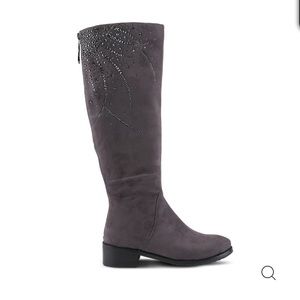Spring Step Grey Sparkle Azura high boots